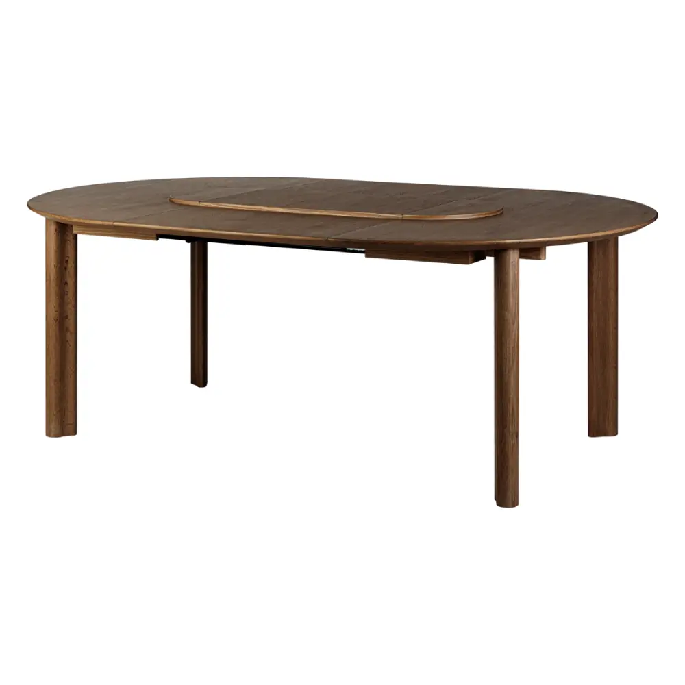 Comfort Circle  Esstisch mit Verlängerung Dark Oak