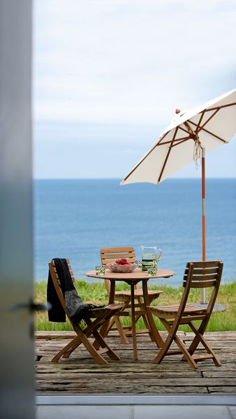 Vendia Café Gruppe Teak