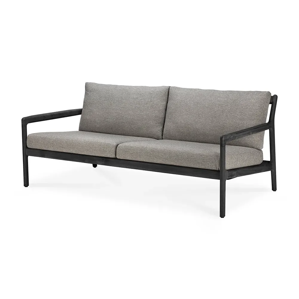 Jack 2-Sitzer-Sofa Schwarz/Mokka