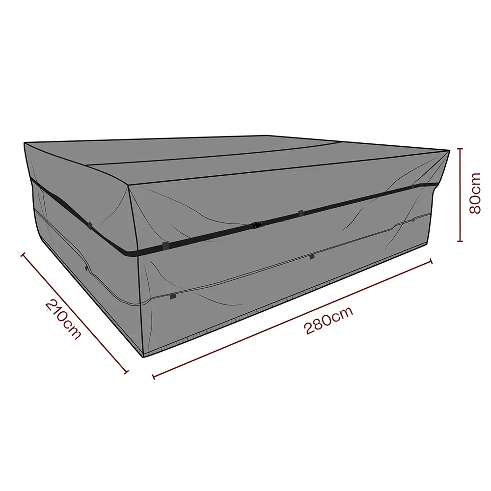 Möbelschutzhülle Sofagruppe 280x210x80 cm Premium
