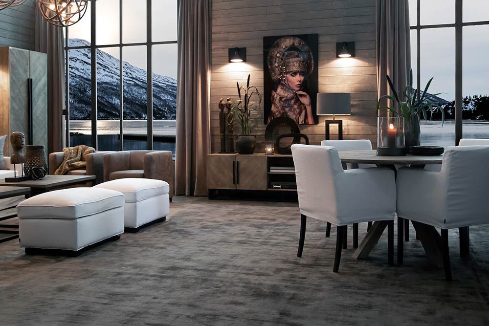 Vitrine Vancouver Grau