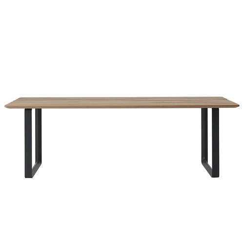 70/70 Esstisch 225x90 cm Sapele Mahogany/Anthracite Black