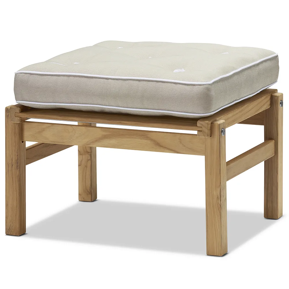 Hocker 55X55cm Teak