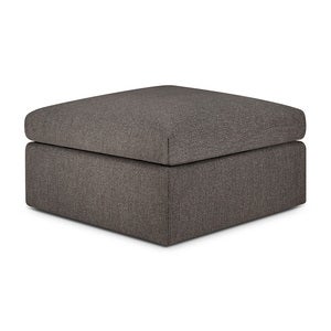 Mellow Fußhocker - Granit 80 x 80 x 41 cm