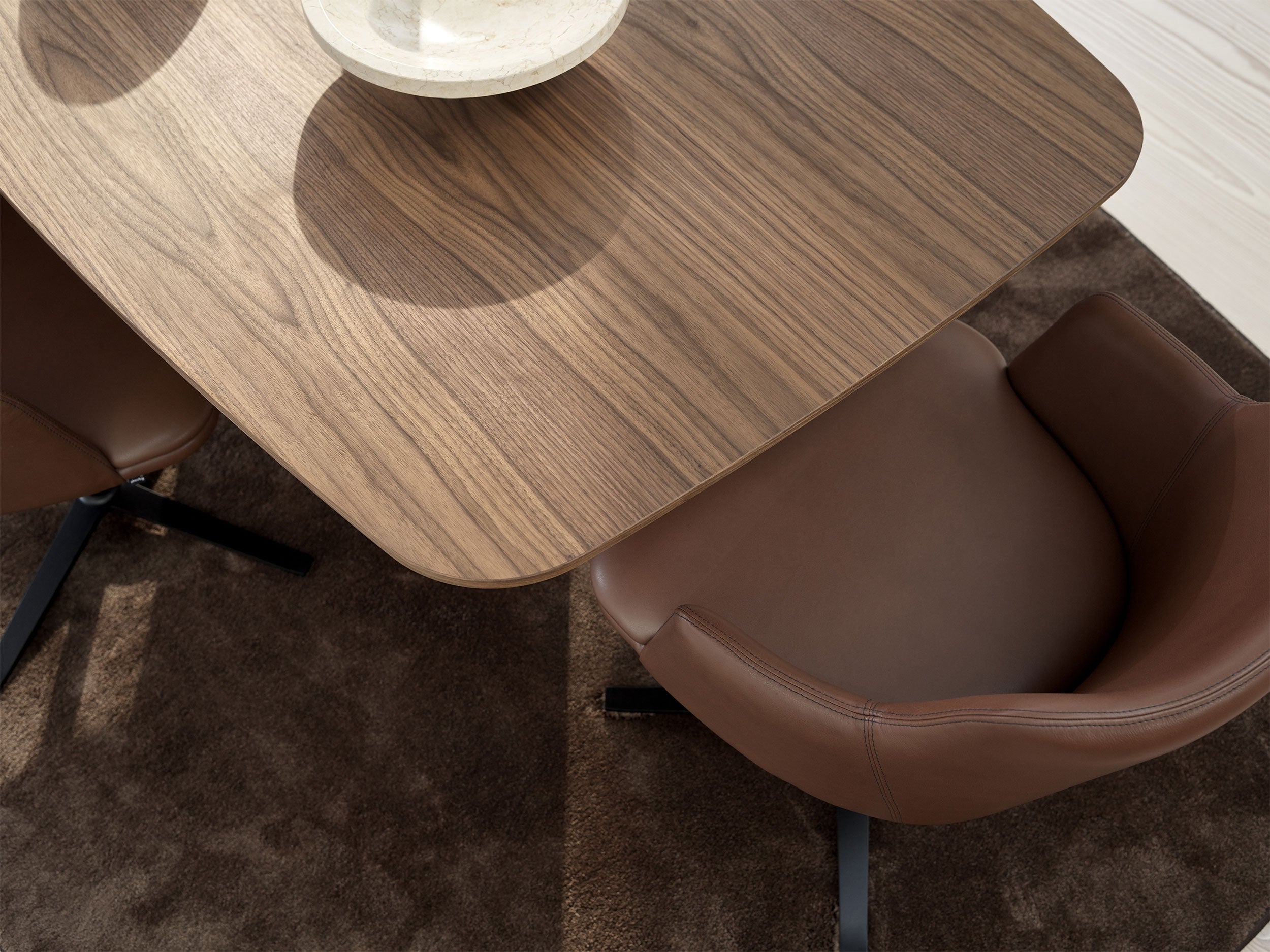 Sm117 Tisch Walnuss Naturöl 192-252X102X74Cm 