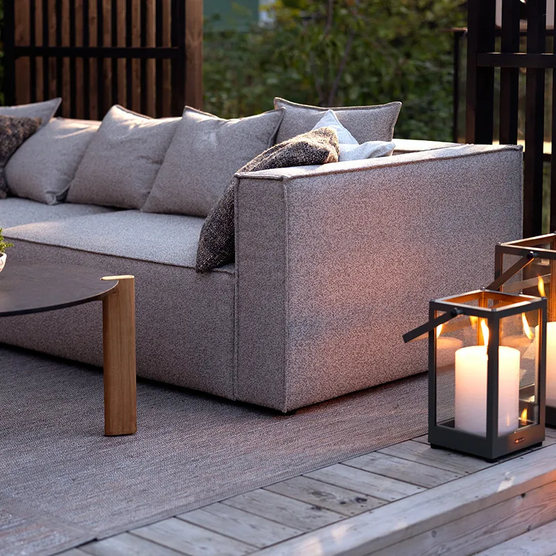 Muki endstücke rechts Smokey grey