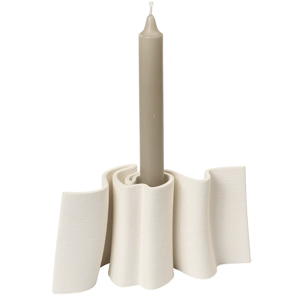 Ferm Living, Dedali Kerzenständer Off-white