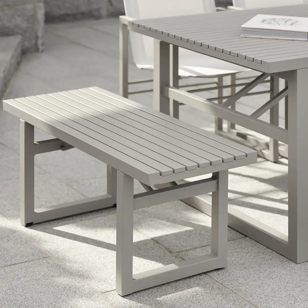 Vevi Bank 41x105 cm khaki