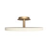 Asteria Up Deckenleuchte L Ø60 cm Pearl White