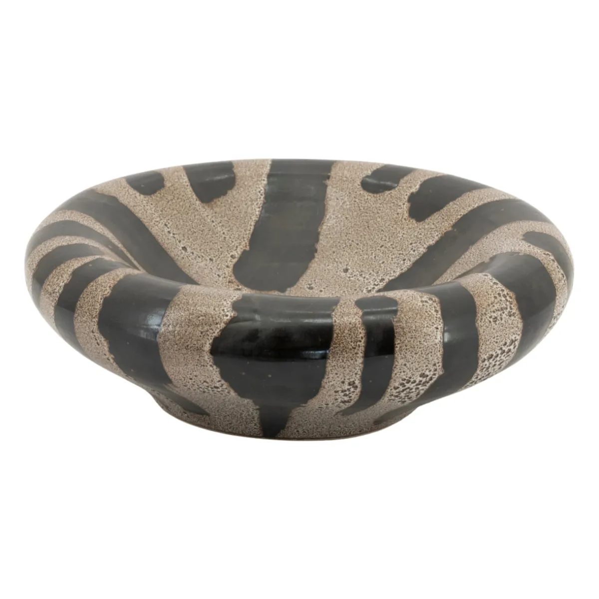 Zen small Schale 30x30x10,5 cm Steinzeug Multicolour
