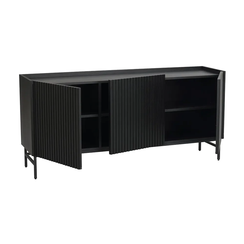 Halifax Sideboard 160 cm schwarz