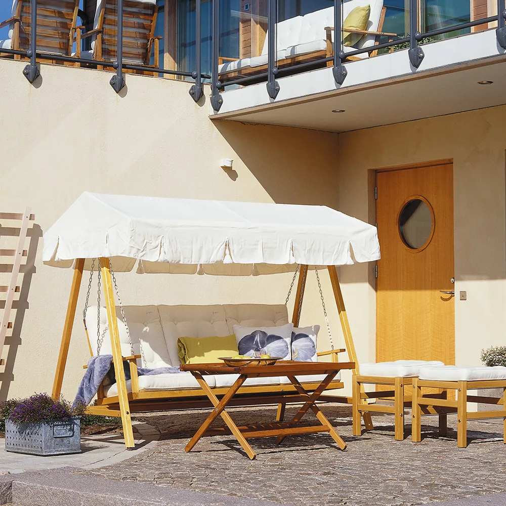 Schaukelsofa Dach natürlich