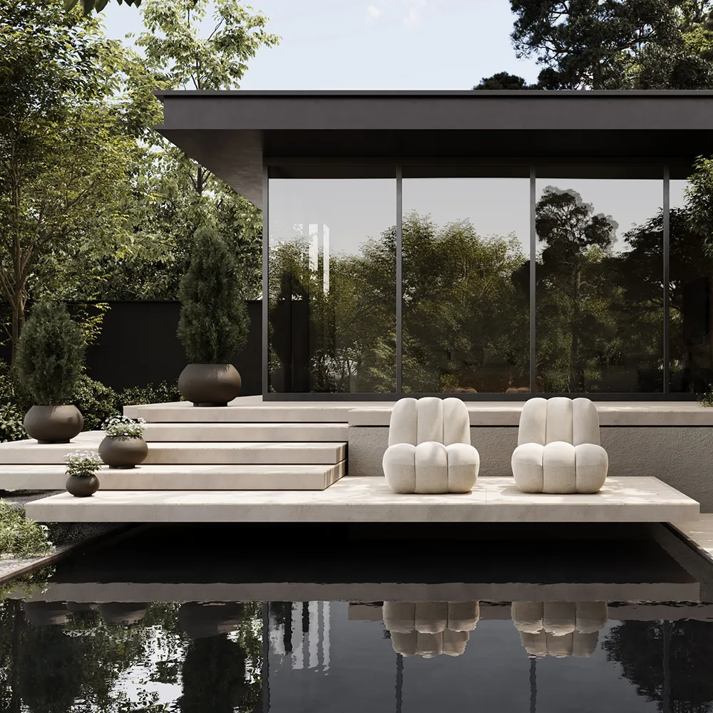 Toe Sessel - Warm Ash