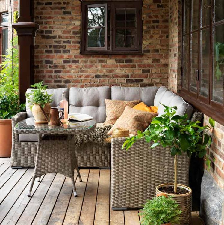 Ashfield Ecksofa beige