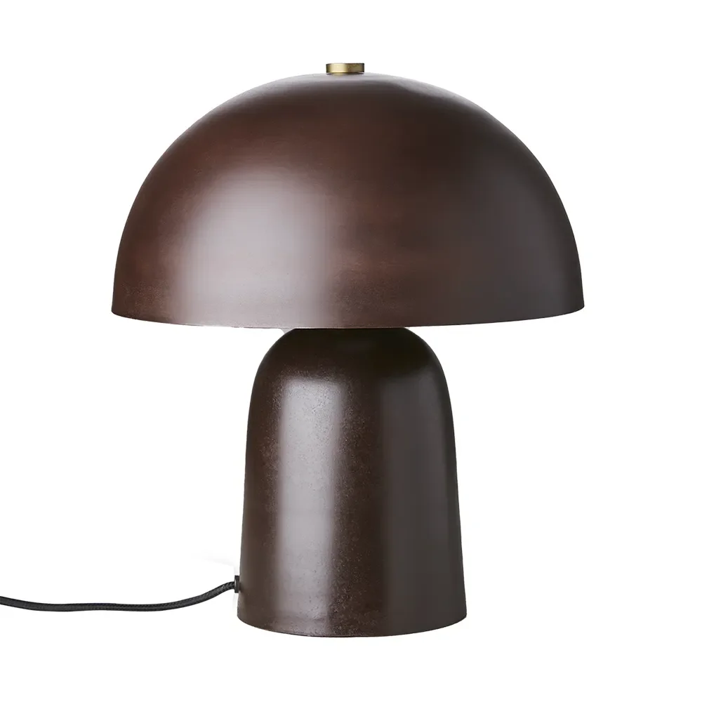 FUNGI Table lamp M Rusty brown