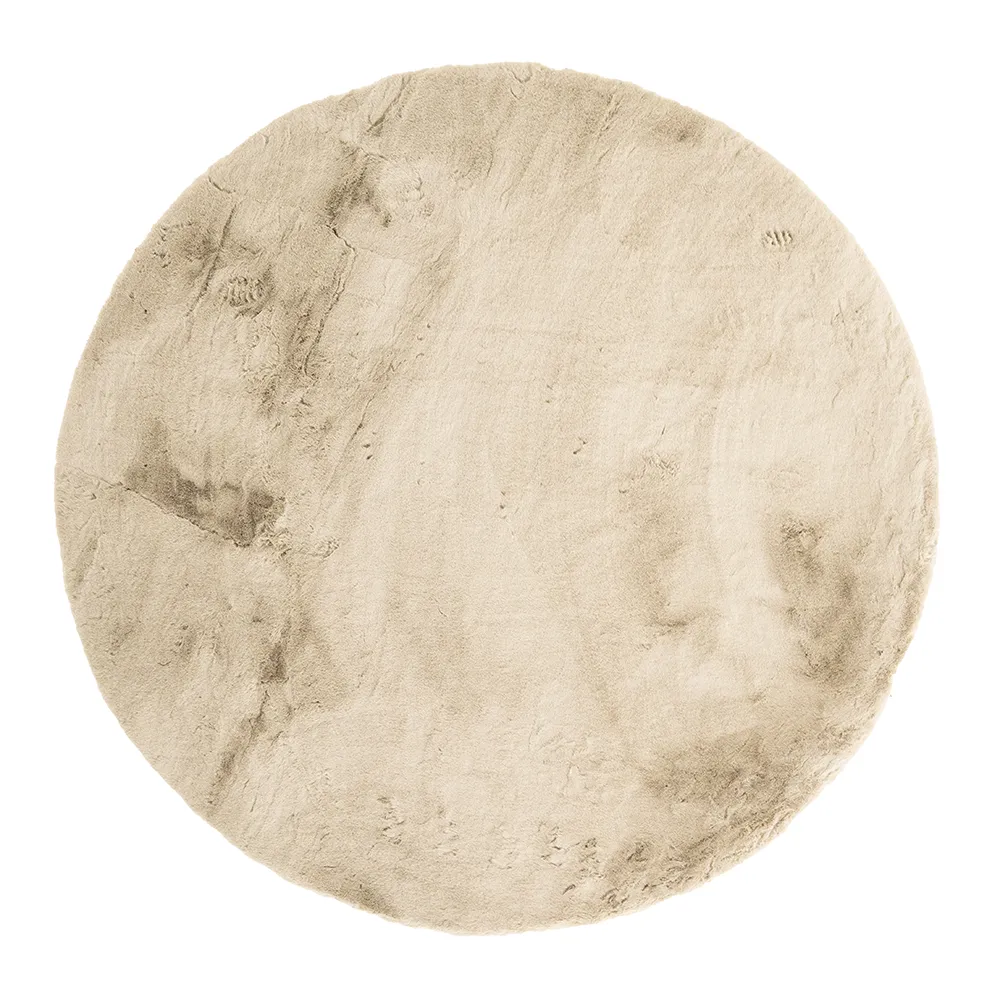 Teppich Zena Rund Ø200 beige