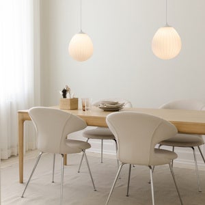  Around the World Lampenschirm Ø27 cm White/
Brushed Steel