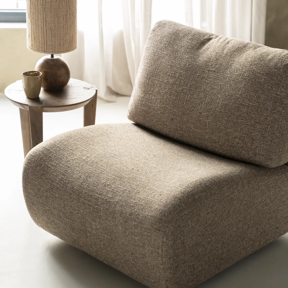 Lucia Loungesessel - braun Donna