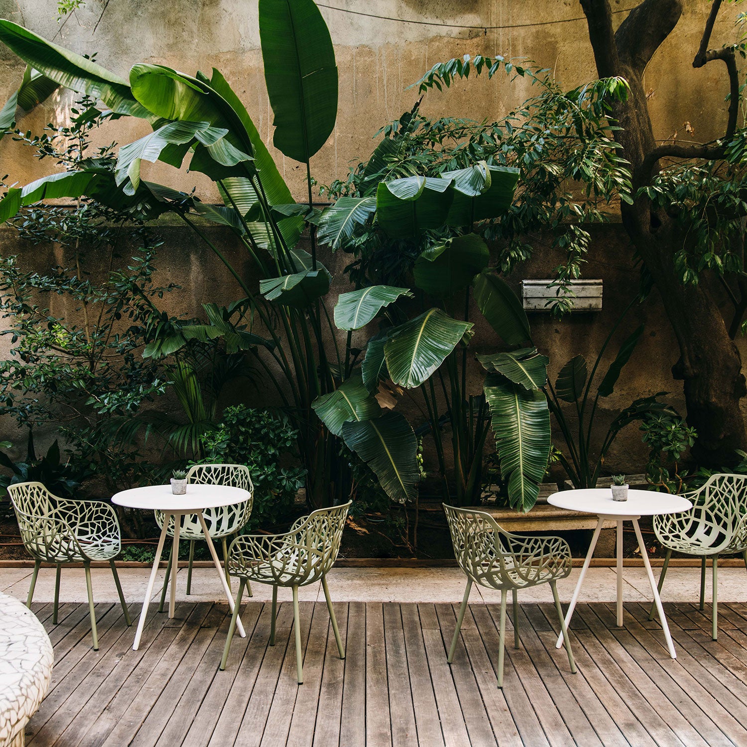 Forest Armlehnstuhl Terracotta