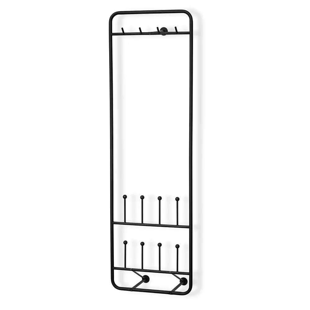 Stadt Wandmontierte Kleiderablage