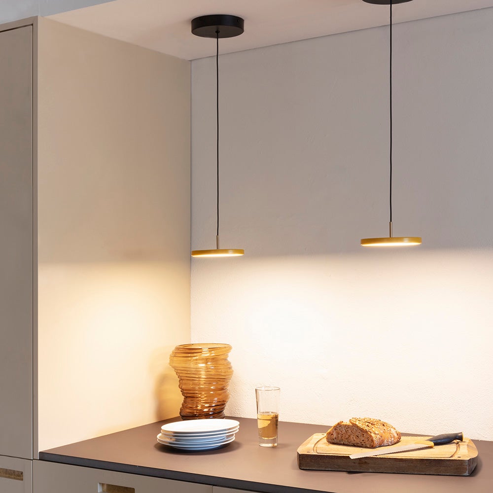 Asteria Micro Deckenleuchte Ø15 cm Saffron Yellow