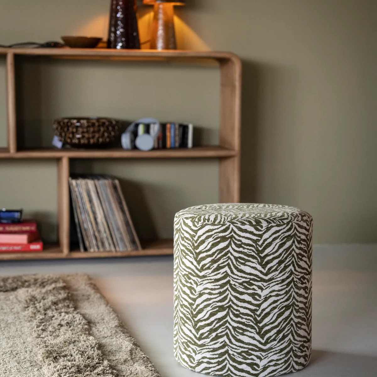 Hocker Tigra Green H42 cm