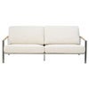 Naos 2,5-sitzer-sofa  Stainless steel / Dot beige