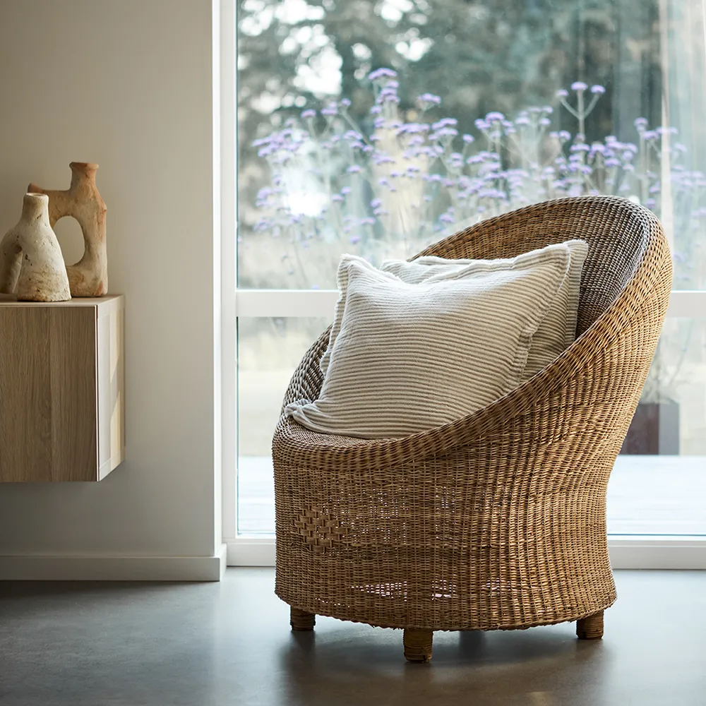 TRIBE Stuhl Rattan