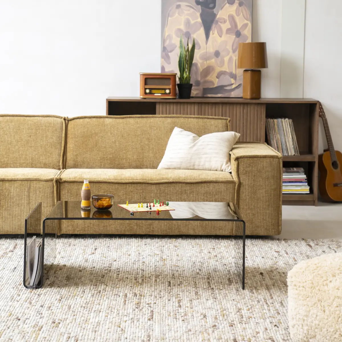 Coffee table Shadow - brown 120x60x38 cm