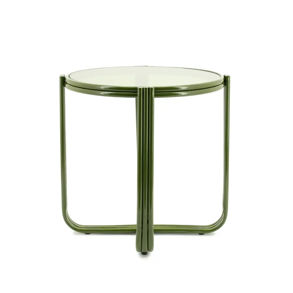 Schicker Beistelltisch – grün, 42,5 x 42,5 x 42,5 cm