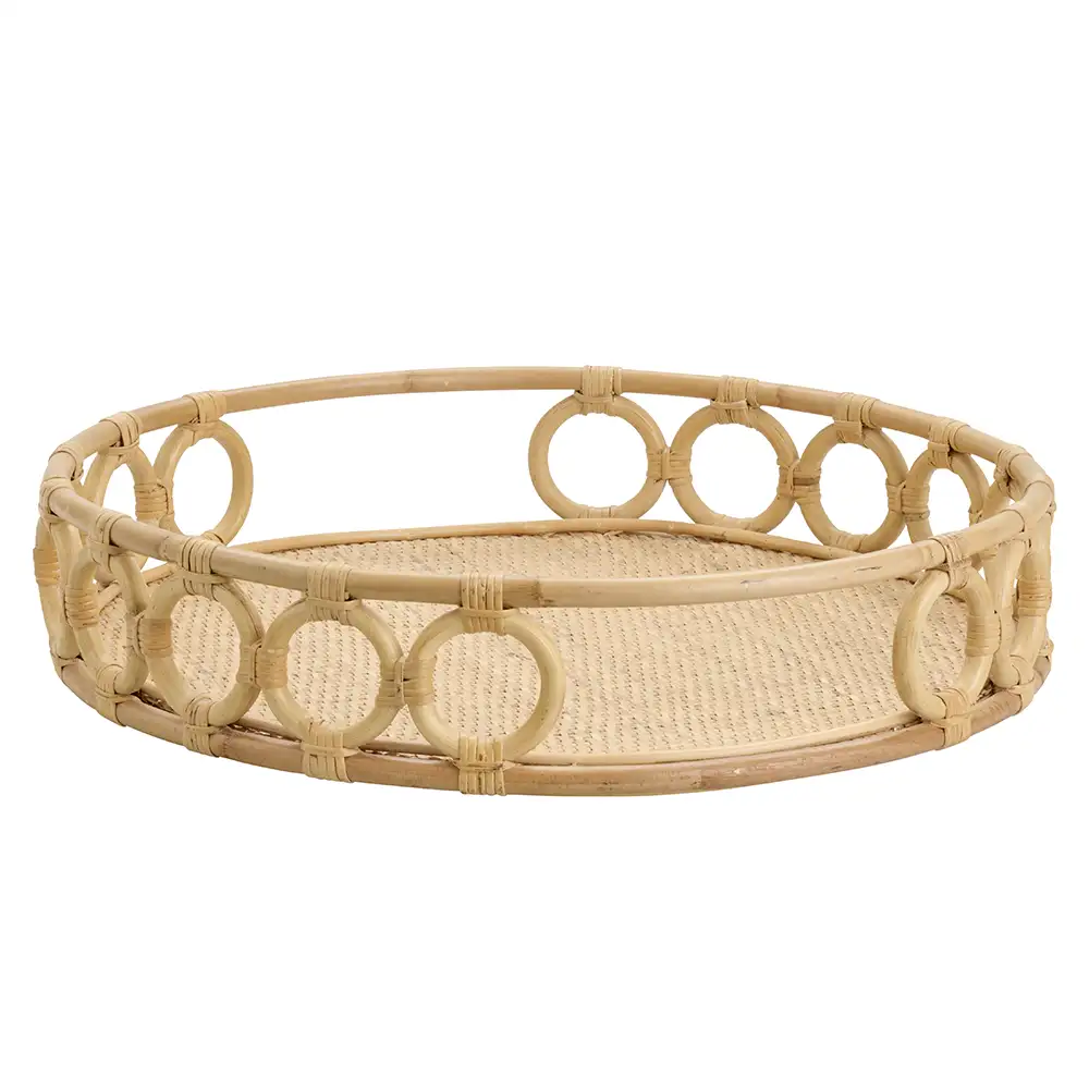 Mira Tablett Ø45 cm Natur