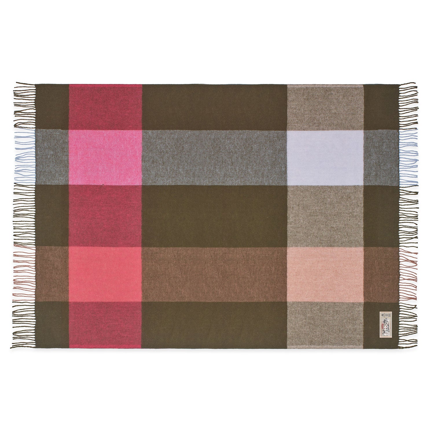 Colour blend Decke Rhabarber