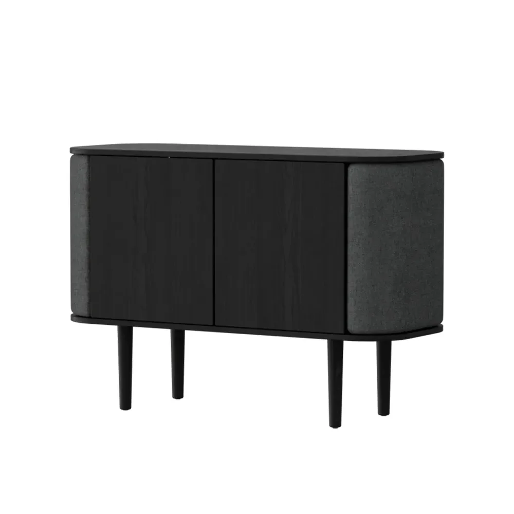  Treasures 2-türiger Schrank Schwarze Eiche/Shadow