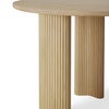 Boomerang Schreibtisch Lackierte Eiche 160x83 cm