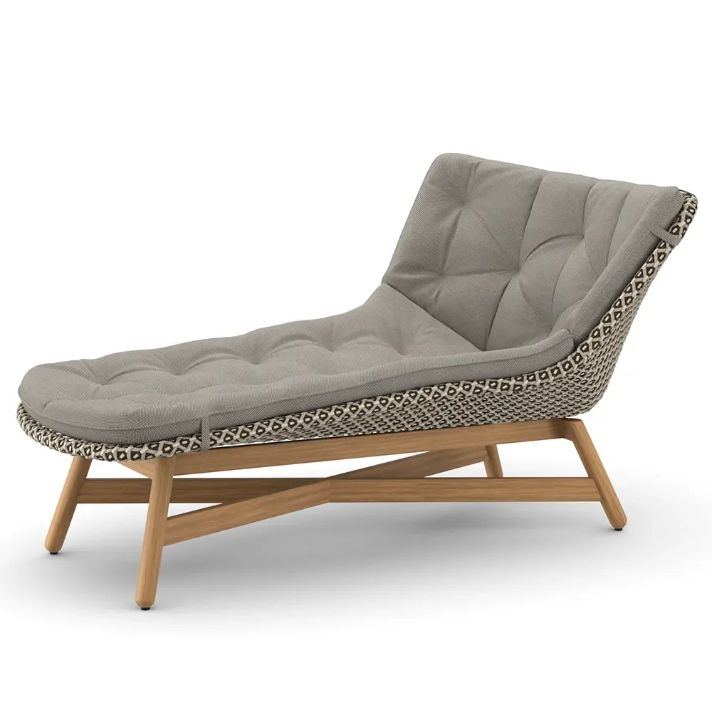 MBRACE Daybed, w/Teakgestell AXQ teak 0205 pepper 0115