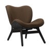 A Conversation Piece Loungesessel Black Oak/Mocca