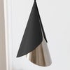 Cornet Lampenschirm Black/Steel