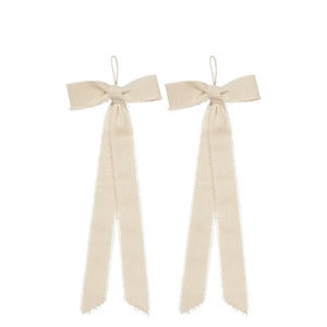 Handgefertigte Weihnachtsbaumschmuck Bow 2 Stk