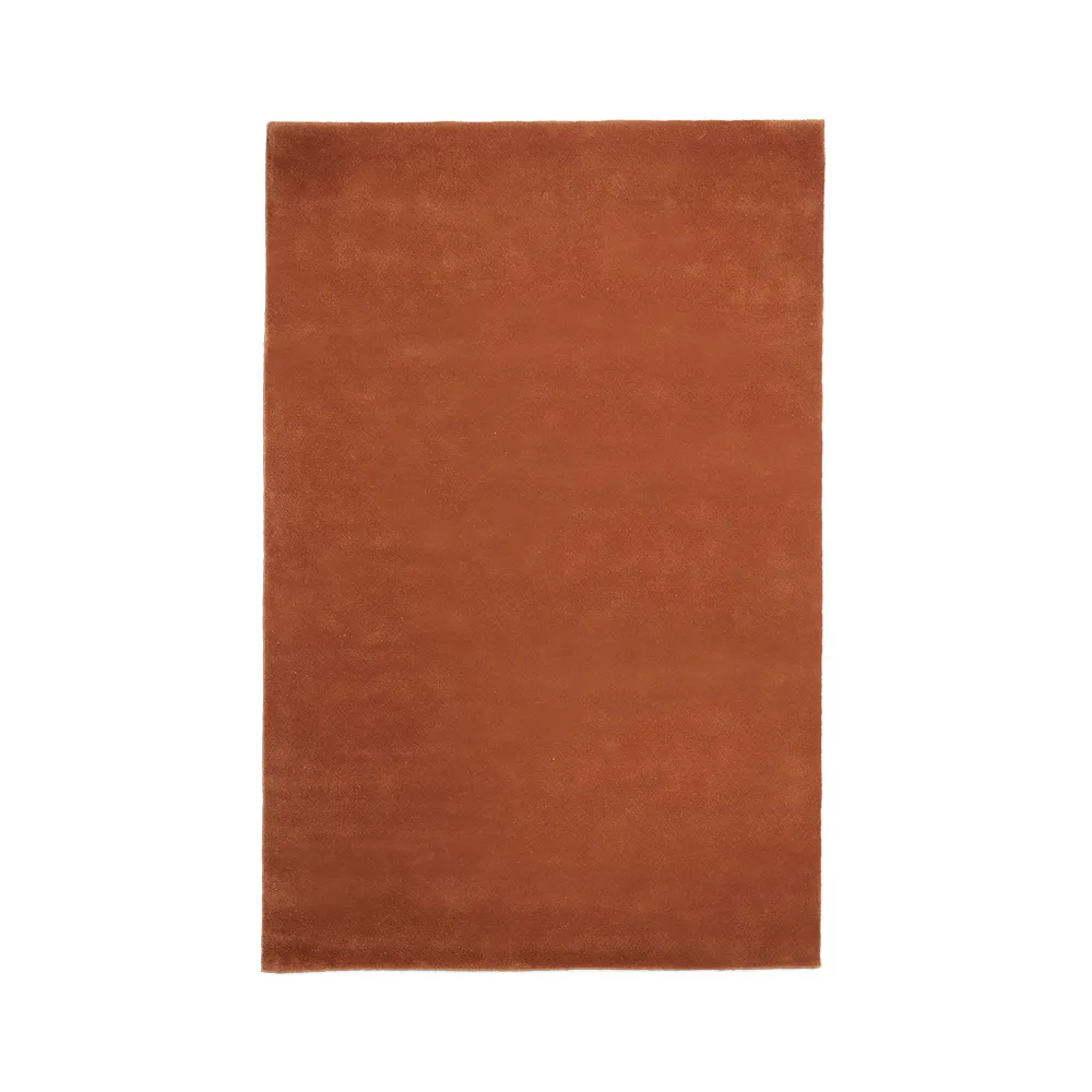Ferm Living, Stille Tufted Rug - 160 x 250 - Red Brown