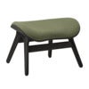 A Conversation Piece Ottoman Fußhocker Black Oak/Morning Meadows