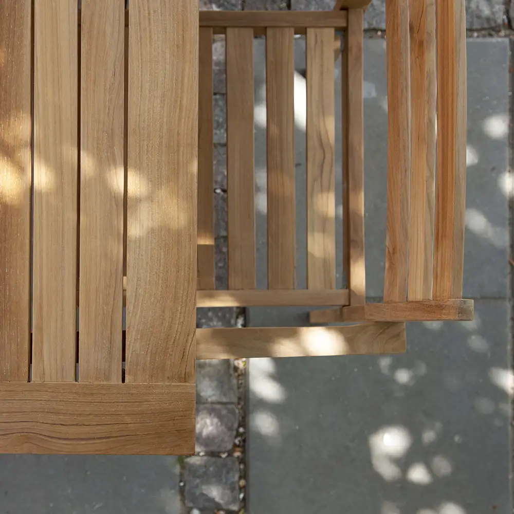 Oxford esstisch 90x210 cm teak