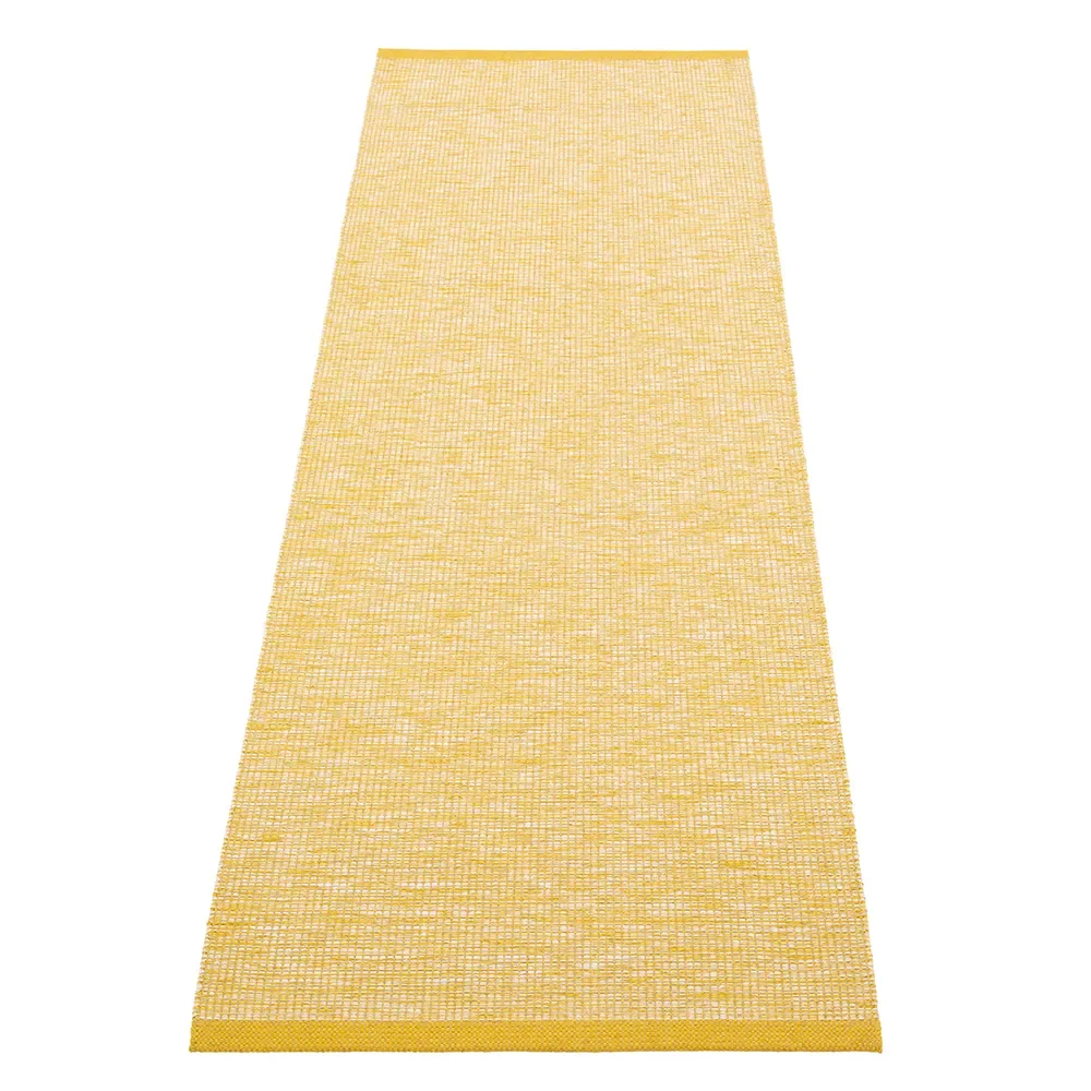 Sam teppich 70 x 225 cm Mustard/Cream