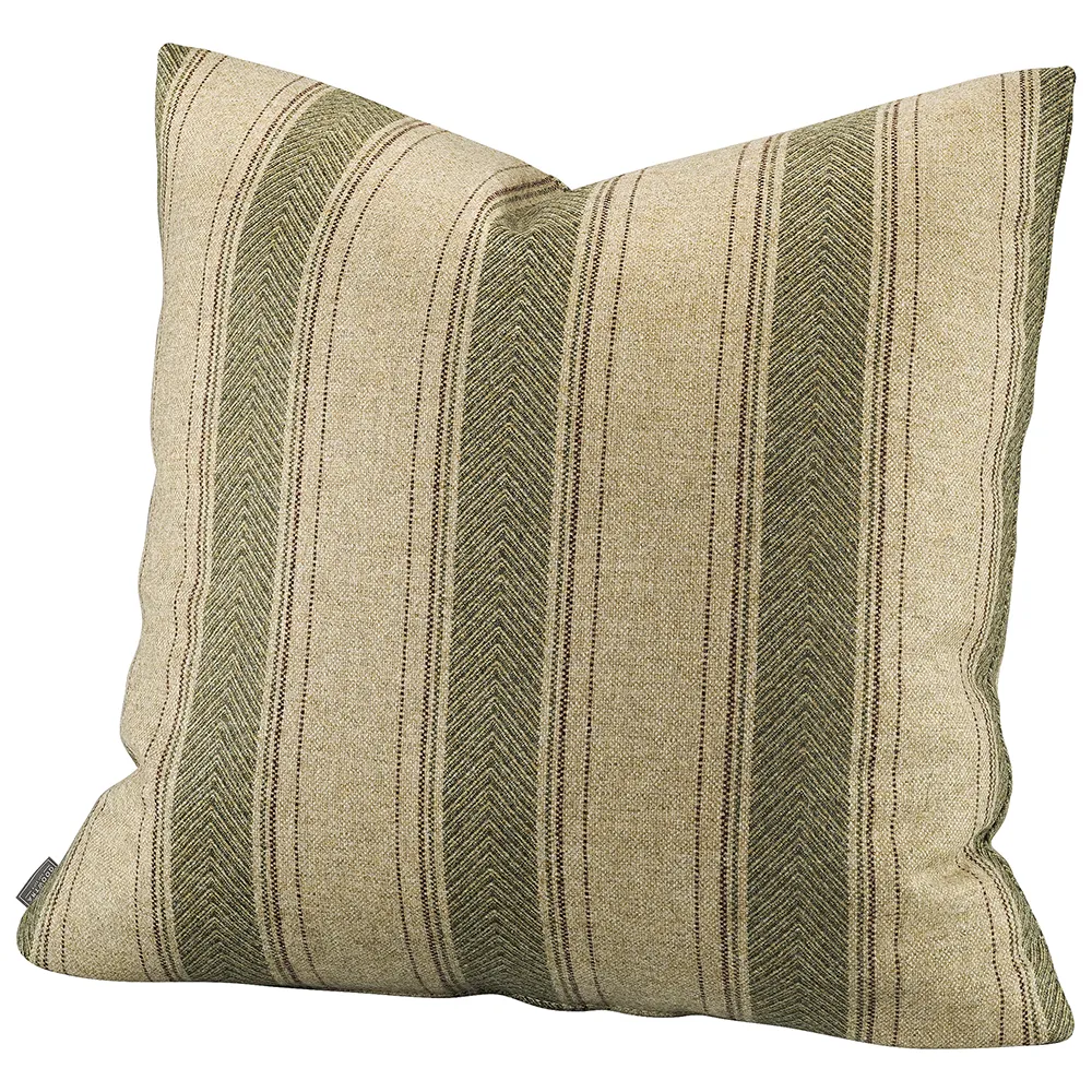 Glensdale Herringbone Olive Kissenbezug 50x50 cm