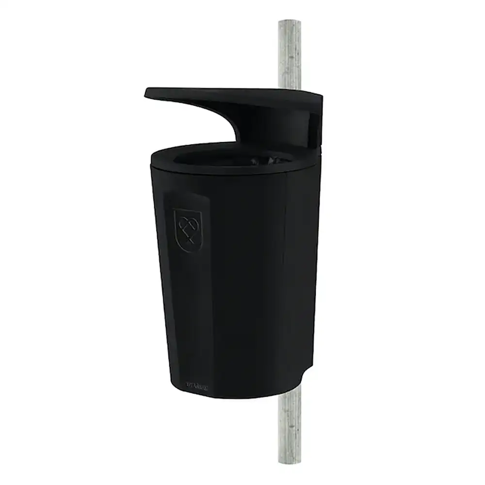 Minior Altpapierkorb Schwarz