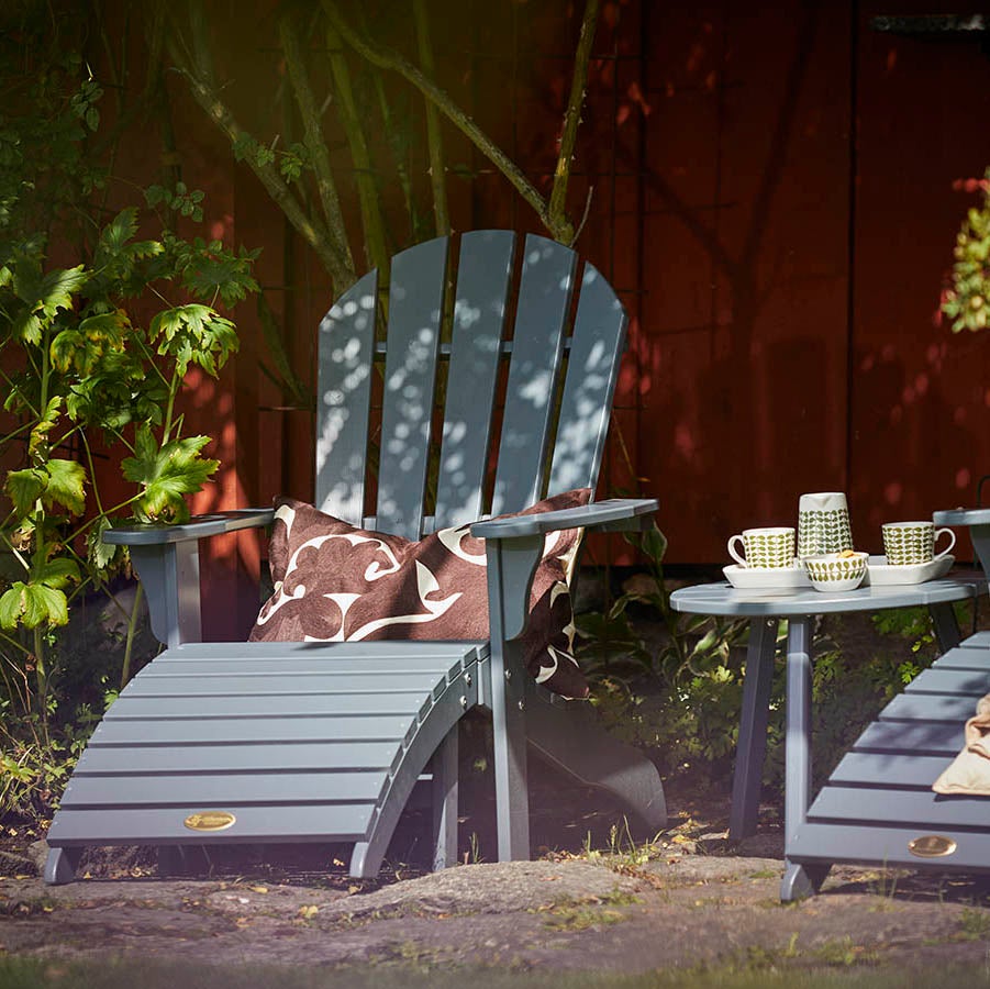 Tennessee Liegestuhl Steel Grey