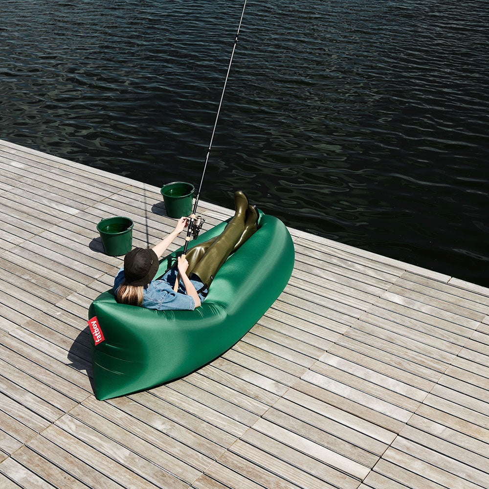 Lamzac 2.0 aufblasbare Liege aqua-blau 