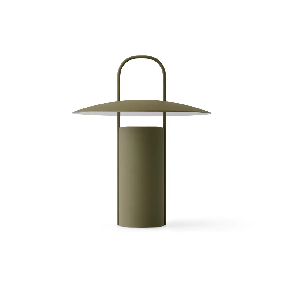 Ray Tragbare Lampe Aluminium Dusty Green