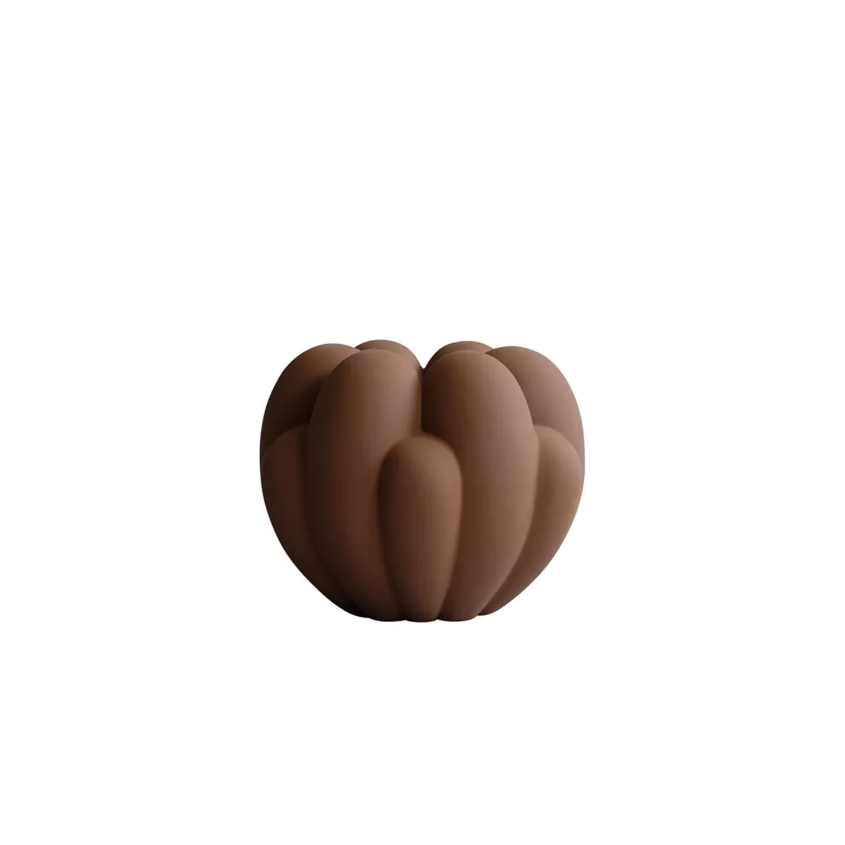 Handgefertigte Vase Bloom Mini Almond H27 cm