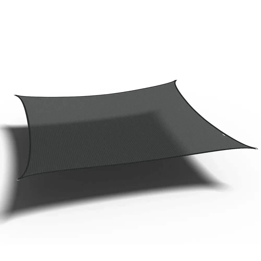 Platinum Sun & Shade, Coolfit Sonnensegel Quadratisch 500x500cm Black
