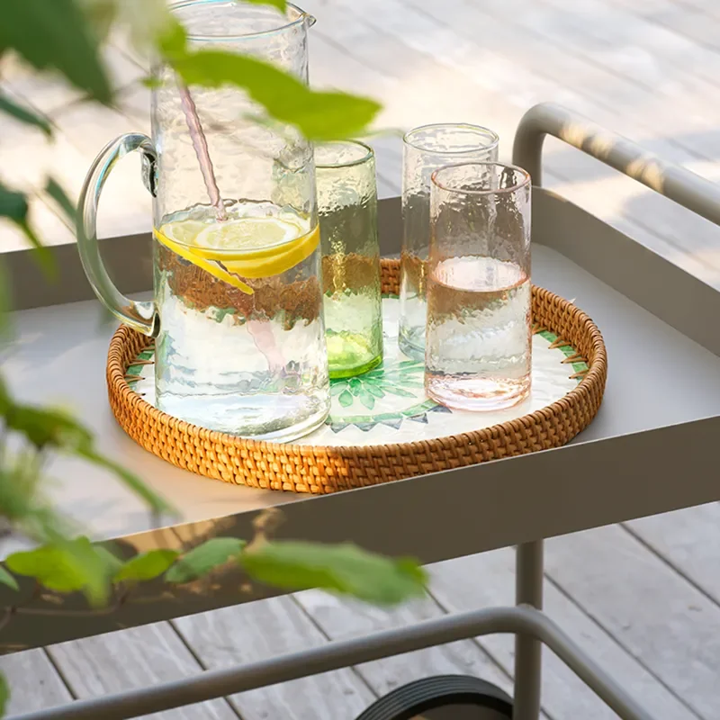 Trolly servierwagen  Dusty green